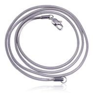 *Chaînes Serpent pour Femmes & Hommes - Titanium Argent