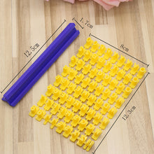 Charger l&#39;image dans la galerie, *Moules à Impression des Lettres de l&#39;Alphabet - Écriture sur Biscuit et Tartes