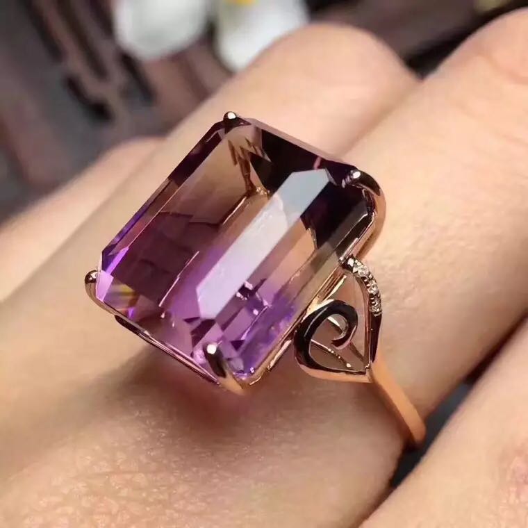 *Bague Émeraude pour Femmes - 10 Carats
