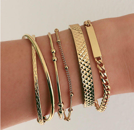 *Bracelet 5 Pièces Pour Femmes