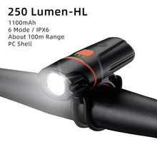 Charger l&#39;image dans la galerie, *Lumière Avant ROCKBROS pour Vélo - Haute Luminosité - Prise USB