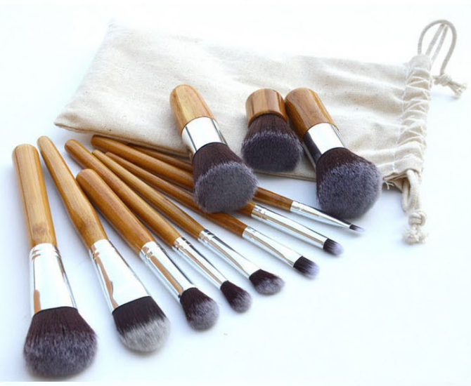 *Maquillage - Ensemble de Pinceaux - 11 PCS