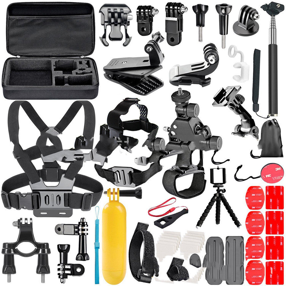 Gopro Accessories Set Chest Strap Helmet With Tripod Gopro Hero 4 3 2 Universal Accessories