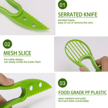 Charger l&#39;image dans la galerie, Trancheur d&#39;avocat 3 en 1