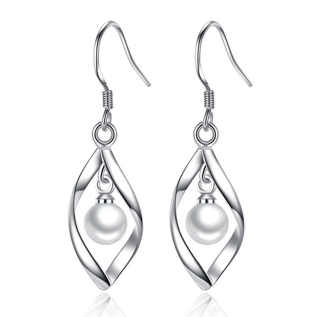 Boucles d'oreilles pour Femmes - 100 % Argent