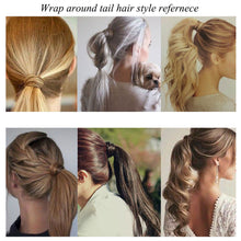 Charger l&#39;image dans la galerie, Perruque Queue de Cheval - Cheveux Synthétique - Long 23 pouces