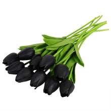 Charger l&#39;image dans la galerie, Bouquet de Fleurs Artificiel - 10 Tulipes - 35 cm