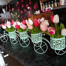 Charger l&#39;image dans la galerie, Bouquet de Fleurs Artificiel - 10 Tulipes - 35 cm