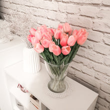 Charger l&#39;image dans la galerie, Bouquet de Fleurs Artificiel - 10 Tulipes - 35 cm
