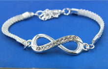 Charger l&#39;image dans la galerie, Bracelets Rhinestone infinity Pour Femmes &amp; Hommes
