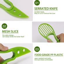 Charger l&#39;image dans la galerie, Trancheur d&#39;avocat 3 en 1