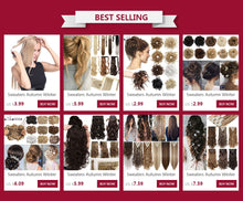 Charger l&#39;image dans la galerie, Perruque Queue de Cheval - Cheveux Synthétique - Long 23 pouces