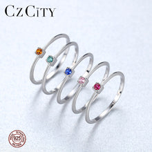 Charger l&#39;image dans la galerie, Bague CZCITY 100% Argent 925