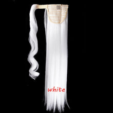 Charger l&#39;image dans la galerie, Perruque Queue de Cheval - Cheveux Synthétique - Long 23 pouces