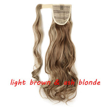 Charger l&#39;image dans la galerie, Perruque Queue de Cheval - Cheveux Synthétique - Long 23 pouces