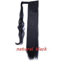 Charger l&#39;image dans la galerie, Perruque Queue de Cheval - Cheveux Synthétique - Long 23 pouces