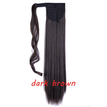 Charger l&#39;image dans la galerie, Perruque Queue de Cheval - Cheveux Synthétique - Long 23 pouces