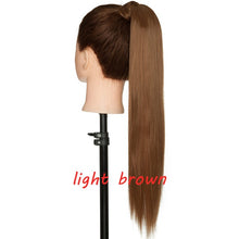 Charger l&#39;image dans la galerie, Perruque Queue de Cheval - Cheveux Synthétique - Long 23 pouces