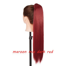 Charger l&#39;image dans la galerie, Perruque Queue de Cheval - Cheveux Synthétique - Long 23 pouces