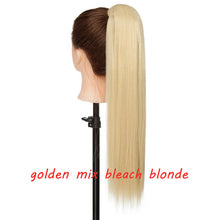 Charger l&#39;image dans la galerie, Perruque Queue de Cheval - Cheveux Synthétique - Long 23 pouces