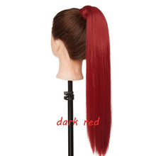 Charger l&#39;image dans la galerie, Perruque Queue de Cheval - Cheveux Synthétique - Long 23 pouces
