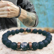 Charger l&#39;image dans la galerie, Bracelets De Pierres Naturel Pour Hommes
