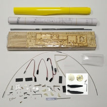 Charger l&#39;image dans la galerie, Téléguider Kit à Construire Planeur FLIT MODEL Balsa 1550mm - 61 pouces D&#39;envergure
