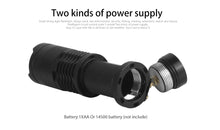 Charger l&#39;image dans la galerie, Lumière Avant ZACRO pour Vélo - Haute luminosité 7 Watts , 2000 Lumens