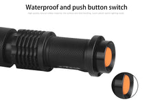 Charger l&#39;image dans la galerie, Lumière Avant ZACRO pour Vélo - Haute luminosité 7 Watts , 2000 Lumens