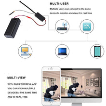 Charger l&#39;image dans la galerie, Mini Caméras de Sécurité P2P - WiFi - HD 1080P DIY Portable
