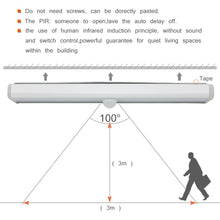 Charger l&#39;image dans la galerie, Lampe LED Murale en Aluminium avec Capteur de Mouvements PIR
