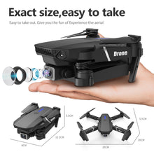 Charger l&#39;image dans la galerie, Téléguider Drone E525 PRO RC Double Caméra 1080P 4K - Repliable
