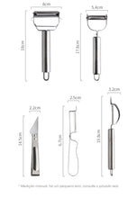 Charger l&#39;image dans la galerie, Râpe à Julienne Multifonctionnel à Double Raboteuse en Acier Inoxydable de Haute Qualité
