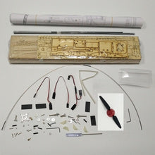 Charger l&#39;image dans la galerie, Téléguider Kit à Construire Planeur FLIT MODEL Balsa 1550mm - 61 pouces D&#39;envergure
