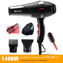 Charger l&#39;image dans la galerie, **Séchoir à Cheveux - Séchage Rapide - Qualité Professionnelle 100-240V - 3200W/1400W