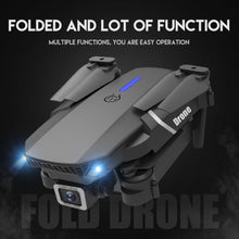 Charger l&#39;image dans la galerie, Téléguider Drone E525 PRO RC Double Caméra 1080P 4K - Repliable
