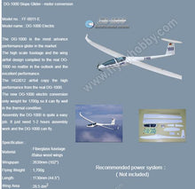 Charger l&#39;image dans la galerie, Téléguider Planeur Électrique DG1000 2.630M d&#39;envergure en Fibre de verre
